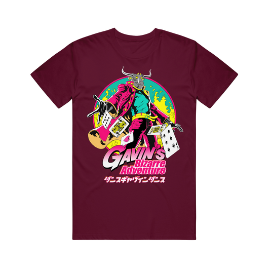 DGD Anime Gavin Tee (Maroon)