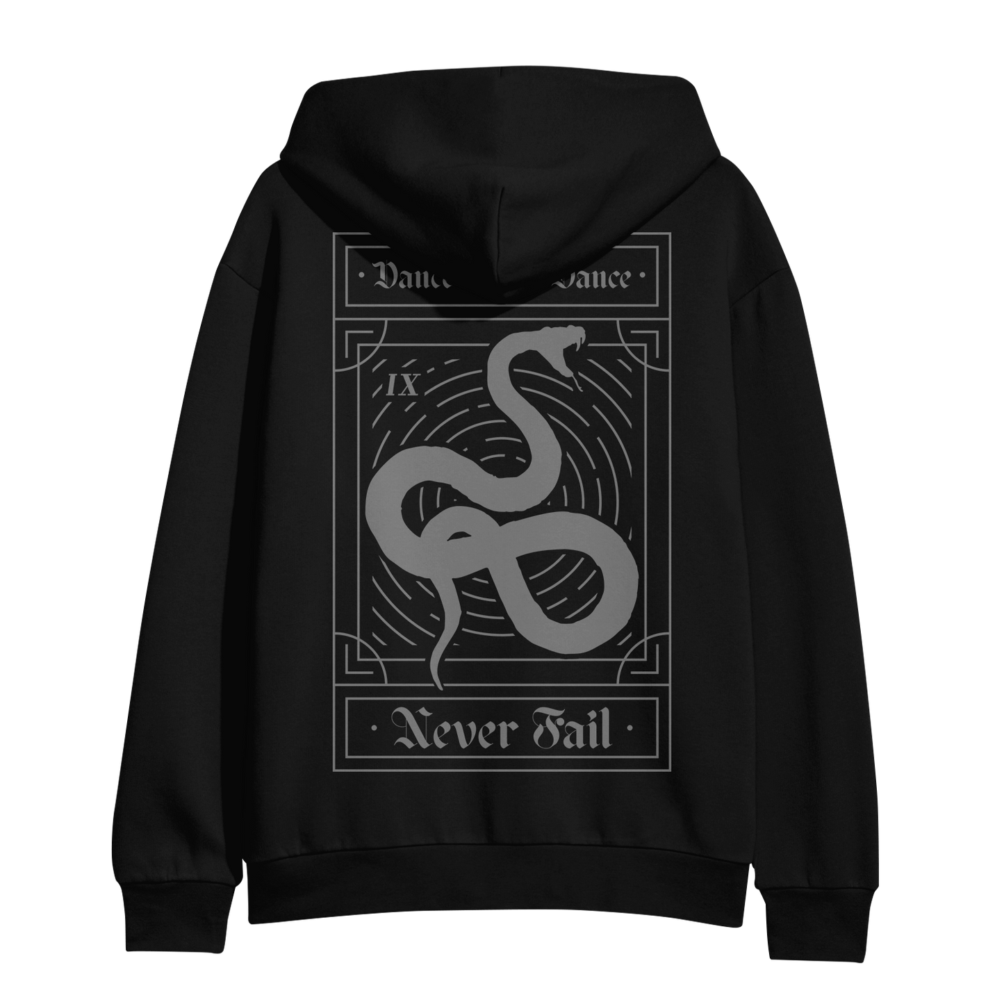 DGD Snake Tarot Hoodie (Black)