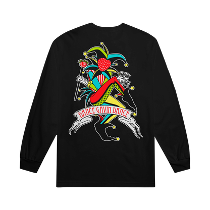 DGD Joker Longsleeve (Black) - SMALL ONLY